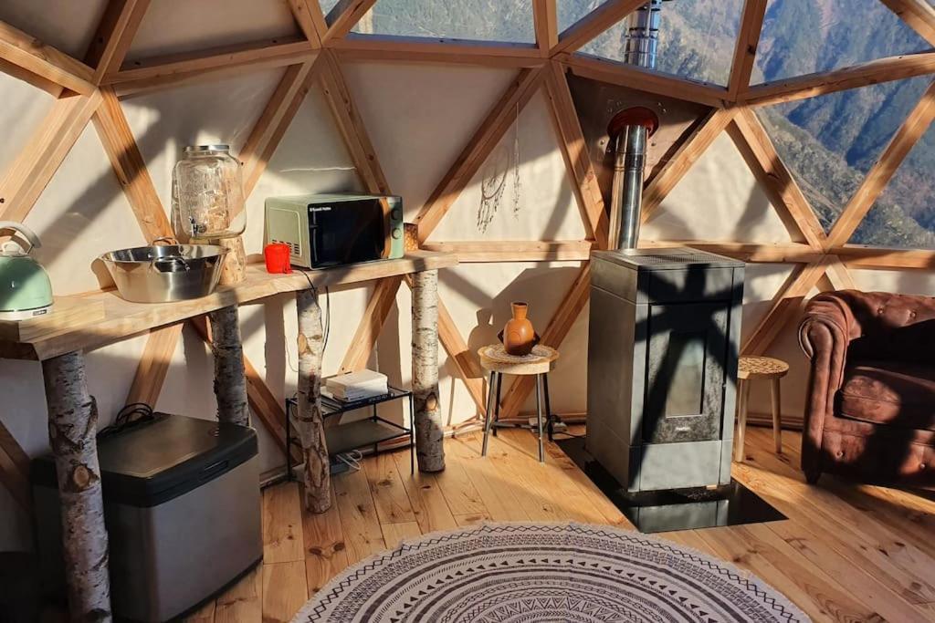 Les 3 Flocons Roure Hotel Екстериор снимка
